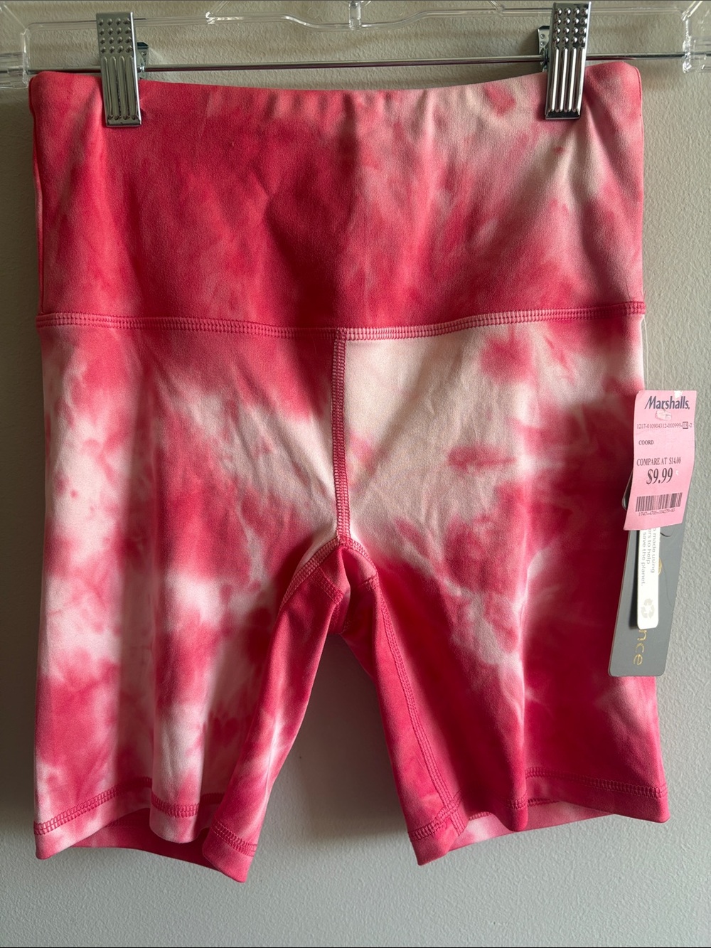 Harmony Balance Pink Tie Dye Biker Shorts‎ NWT